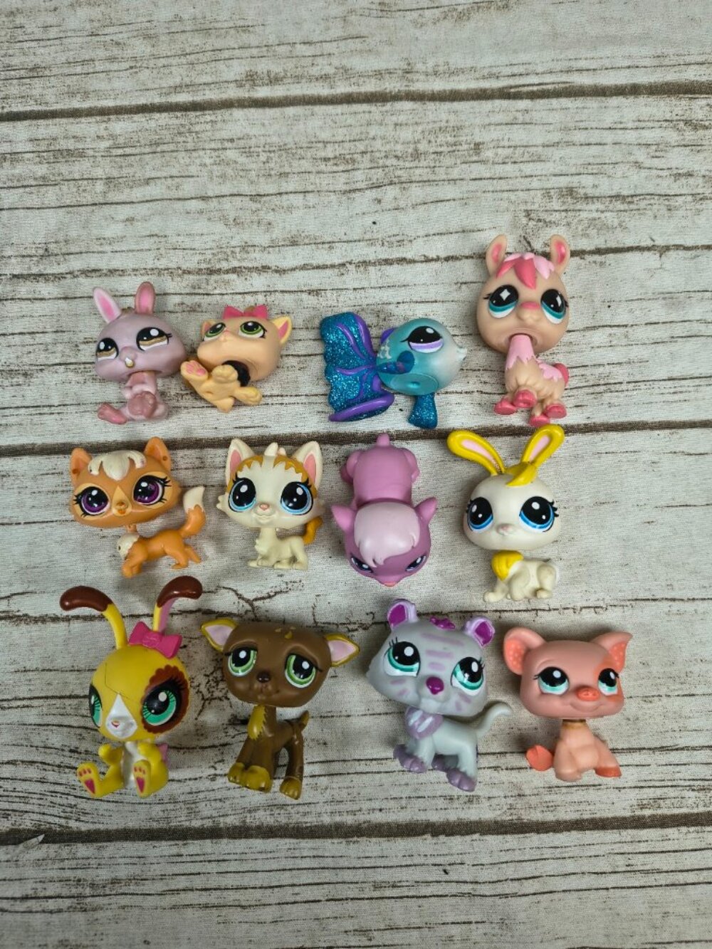 Littlest Pet Shop LPS Mixed Animal Figure Lot